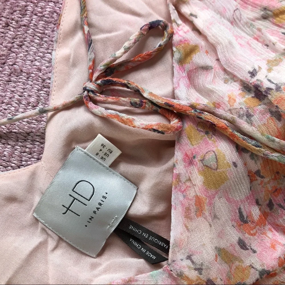 HD in Paris (Anthropologie) Romantic Floral Dress, Size 4 (Small) - Picture 6 of 11